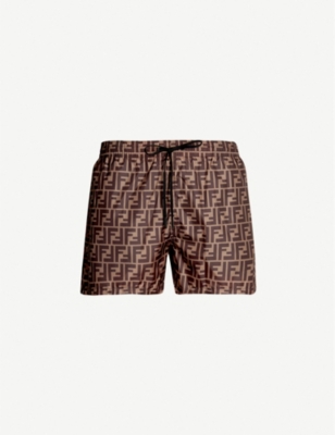 fendi swim shorts mens