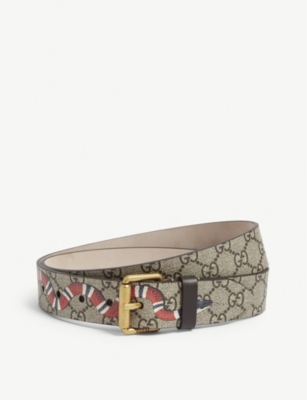 gucci belt selfridges mens