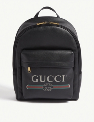 Gucci store backpack selfridges