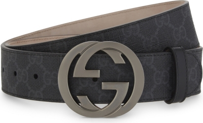 GUCCI - GG Supreme canvas belt | Selfridges.com