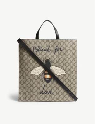 gucci bestiary pouch with bee