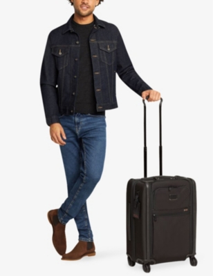 Shop Tumi Black Alpha 3 Cabin Four-wheeled Carry-on Case