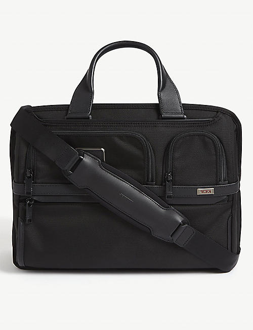 TUMI: Alpha nylon laptop briefcase