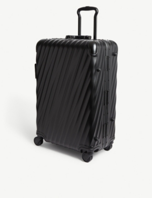 Shop Tumi Matte Black Short Trip 19 Degree Packing Four-wheel Suitcase 68cm