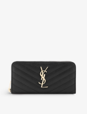 Saint Laurent Monogram Pouch in White