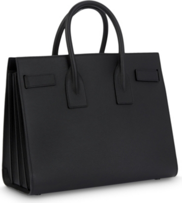 SAINT LAURENT Sac de Jour small grained leather tote