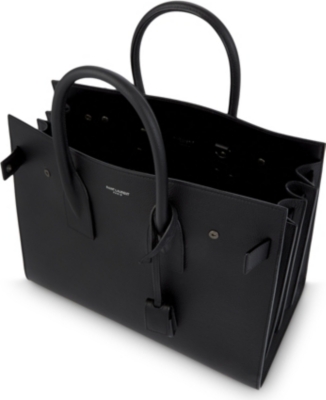 SAINT LAURENT Sac de Jour small grained leather tote