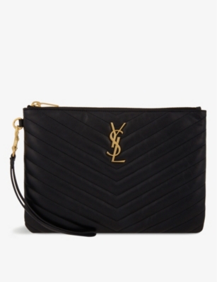 Ysl uptown best sale pouch selfridges