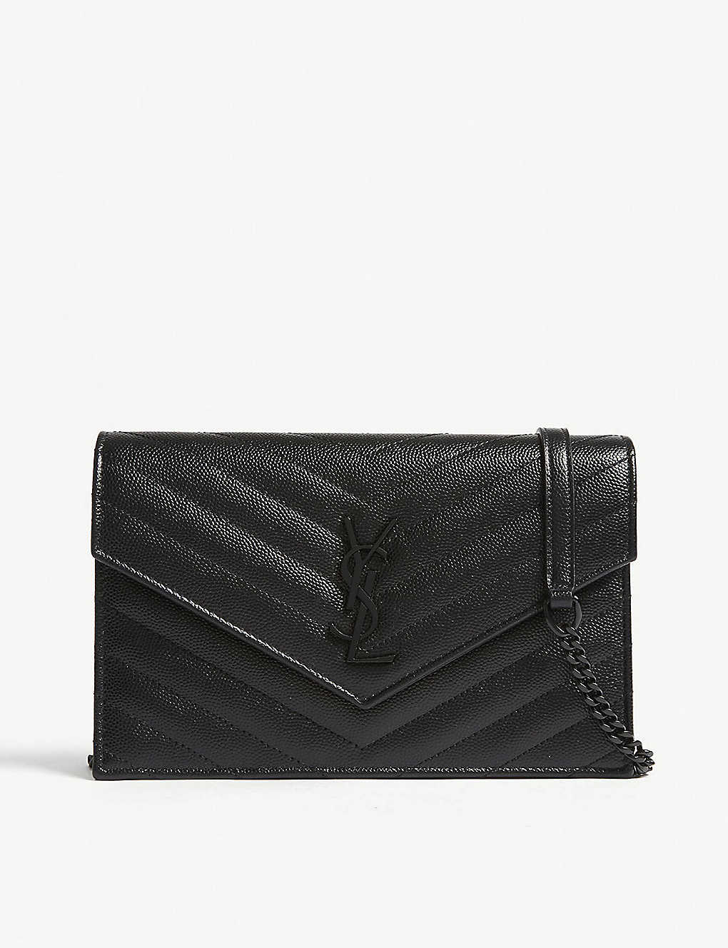 Monogram pebbled leather wallet-on-chain(6863743)