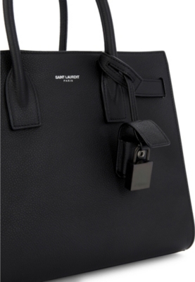 SAINT LAURENT Sac de Jour Baby grained leather tote