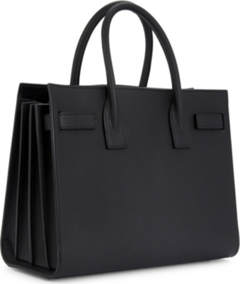 SAINT LAURENT Sac de Jour Baby grained leather tote