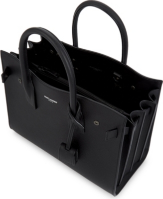 SAINT LAURENT Sac de Jour Baby grained leather tote