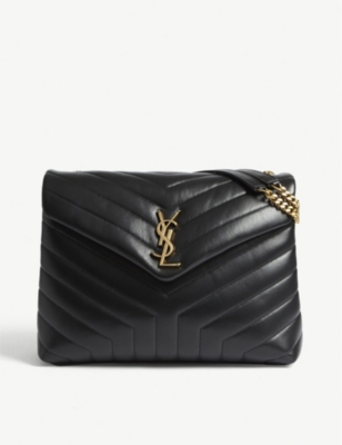 SAINT LAURENT Loulou monogram medium leather shoulder bag