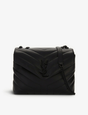 SAINT LAURENT - Loulou small leather shoulder bag | Selfridges.com