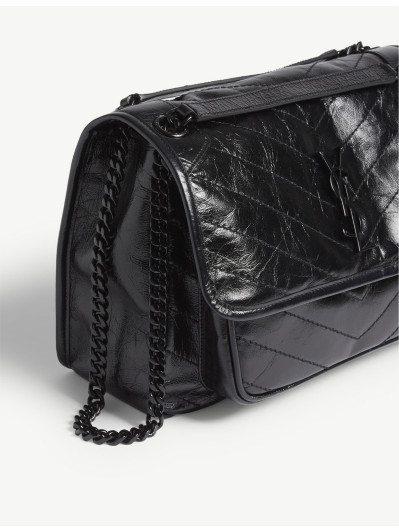 SAINT LAURENT - Niki medium leather shoulder bag | Selfridges.com
