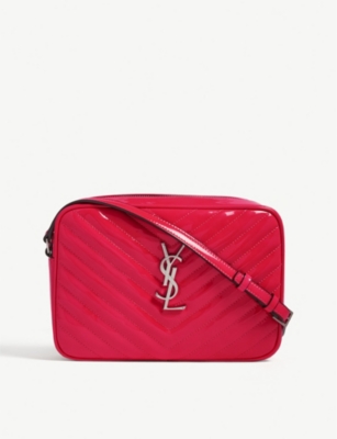 neon pink ysl bag