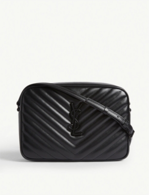 saint laurent lou quilted camera bag