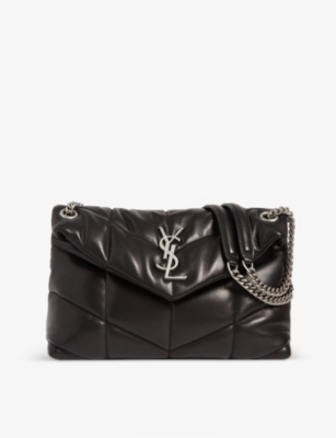 Saint Laurent Small Loulou Leather Puffer Bag