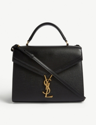 SAINT LAURENT - Cassandra monogram leather shoulder bag | Selfridges.com