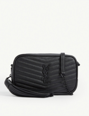 saint laurent lou quilted camera bag