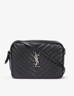 Saint Laurent Loulou Camera Bag, So Black, Preowned in Dustbag WA001