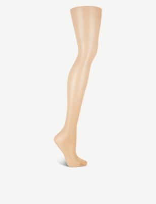 Falke Seidenglatt 15 Denier Woven Tights In 4169 Powder (beige)