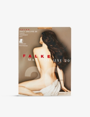Falke Womens 4699 Golden New Matt Deluxe 20 Denier Tights In 4699 Golden New