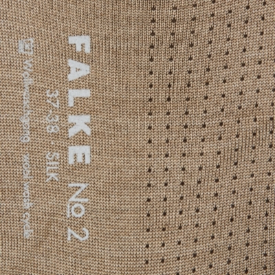 Falke No.2 Pointelle Silk-blend Socks In 4170 Brownie Me
