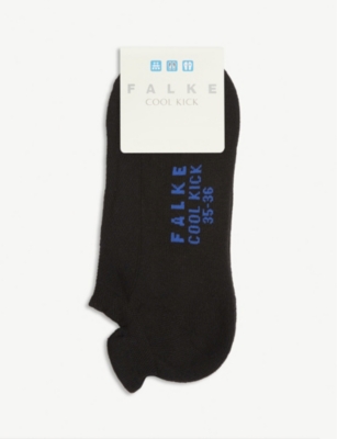 Falke Cool Kick Trainer Socks In 3000 Black