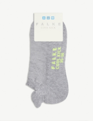 Falke Cool Kick Tab Ankle Socks In 3400 Light Grey