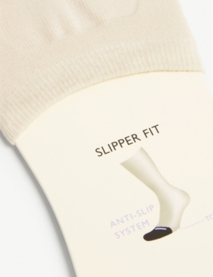 FALKE: Invisible cotton-blend toe socks