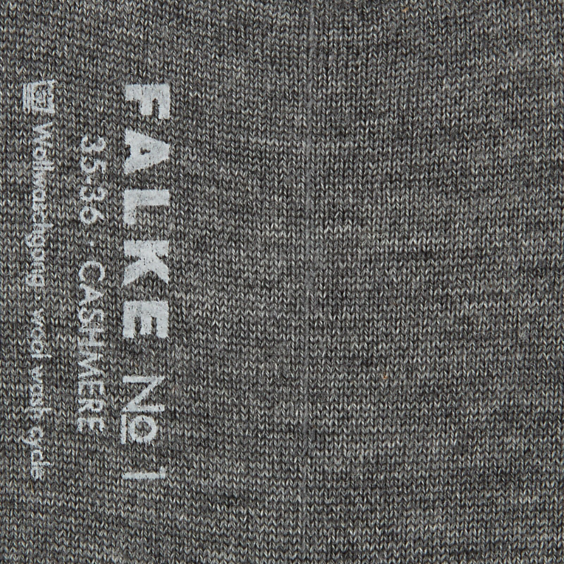 Shop Falke Womens 3390 Light Grey Mel Cashmere-blend Ankle Socks