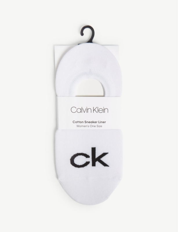 Logo cotton-blend liners