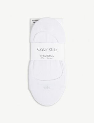 Calvin Klein Two Pack Pair Of Socks In White