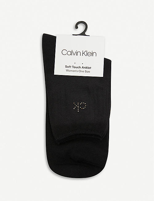 CALVIN KLEIN: Crystal soft touch socks