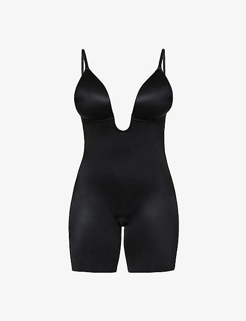 SPANX: Suit Your Fancy plunge stretch-jersey body