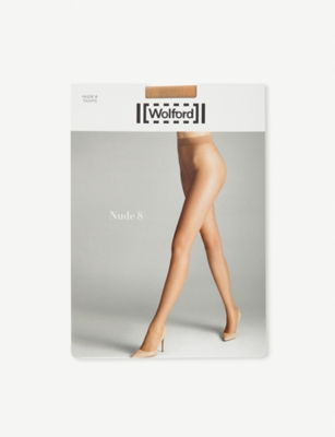 Shop Wolford Women's Gobi Nude 8 Tights