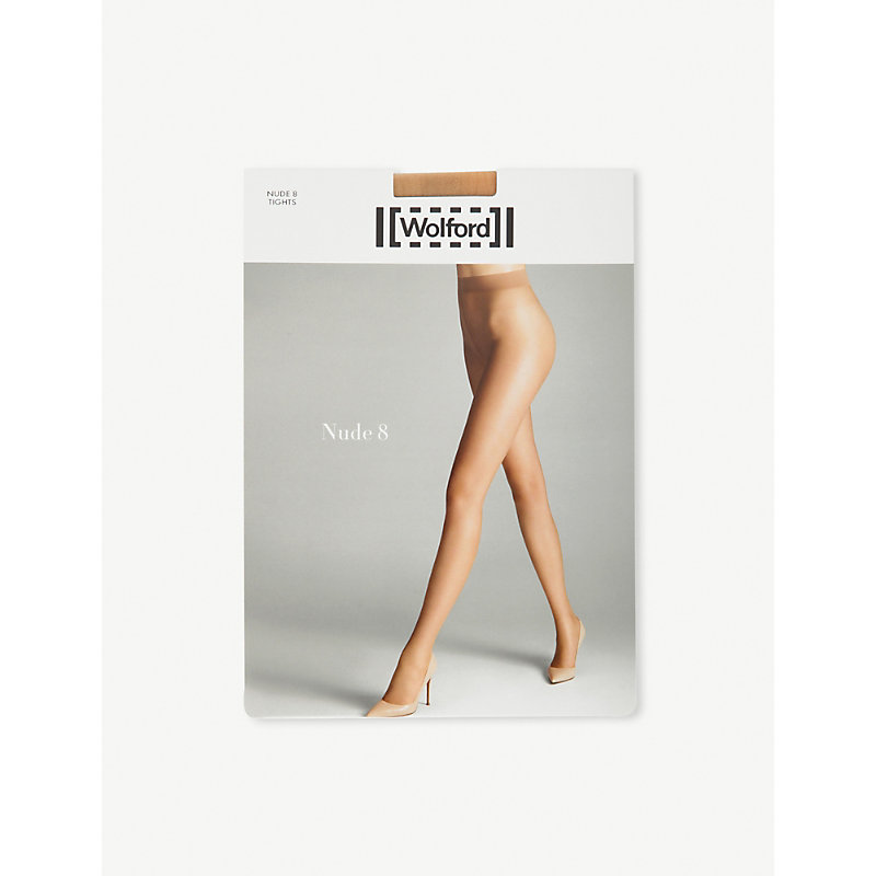 Shop Wolford Womens Gobi Nude 8 Tights