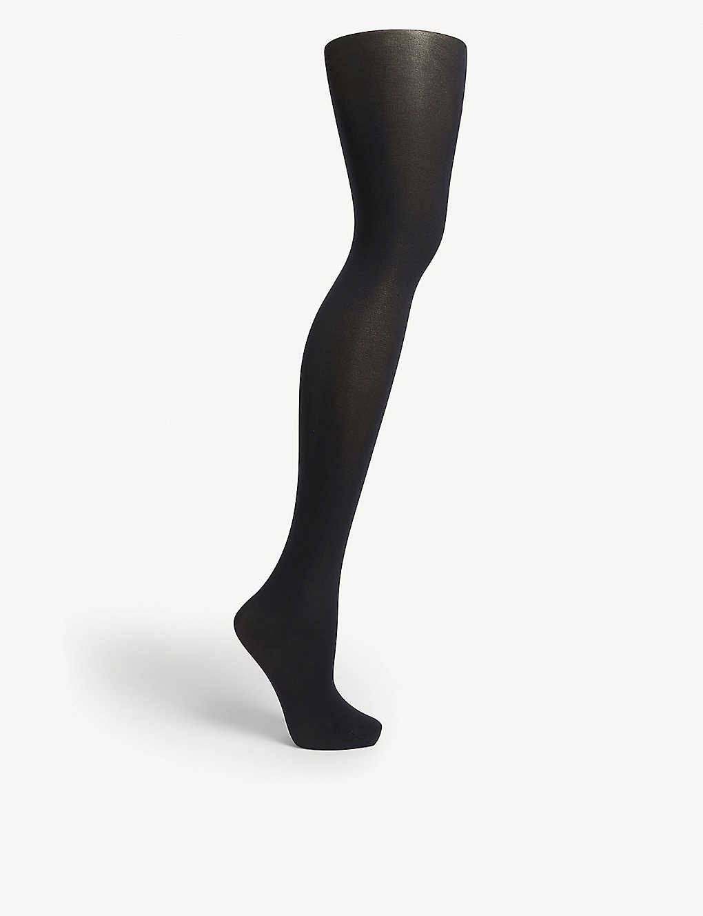 Wolford Womens Admiral Velvet De Luxe 50 Nylon-blend Tights In Admiral (black)