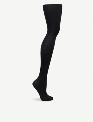 Womens Wolford black Satin de Luxe 100 Tights