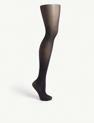 Wolford Matte Transparent Tights In Admiral