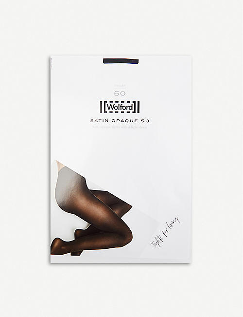 WOLFORD: Satin Opaque 50 tights