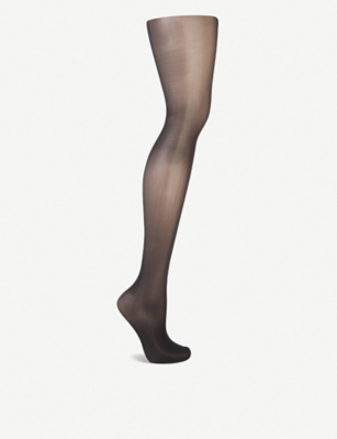 Shop Wolford Women's Black Individual 10 Nylon-blend Tights In Nero