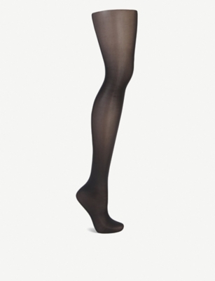 LK Bennett Womens Tights  Wolford 10 Denier Black Control Top