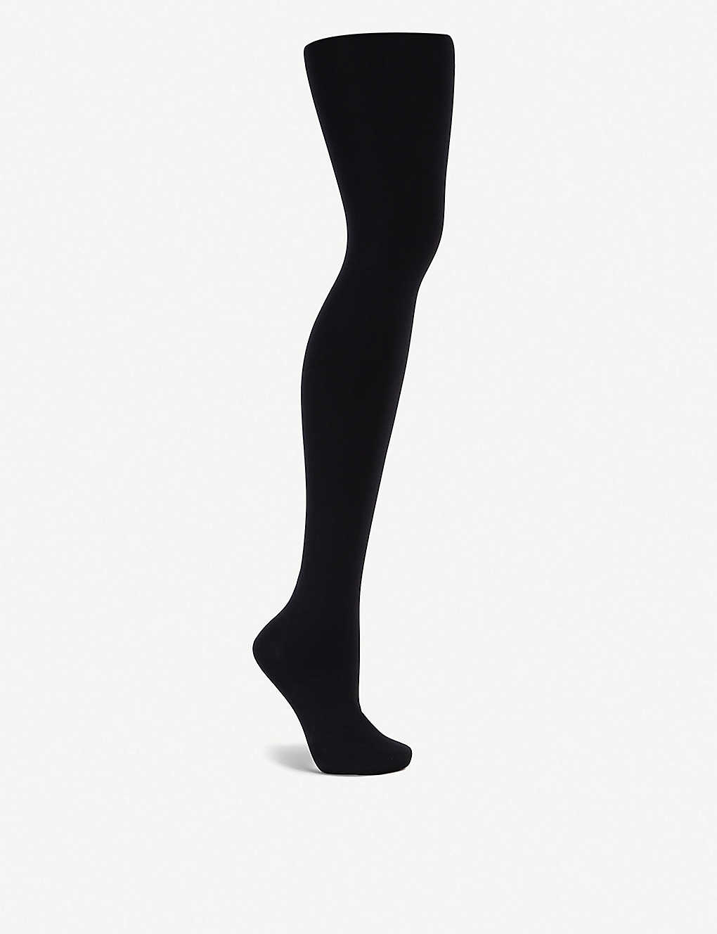 Wolford Womens Black Opaque Individual 100 Tights