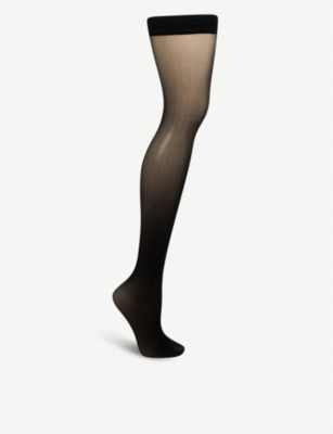 WOLFORD - Individual 10 stay-up stockings | Selfridges.com