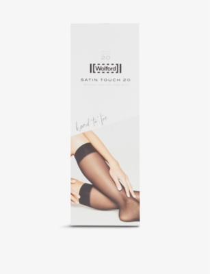 Wolford Satin Touch 20 Denier Tights For Women (Admiral,XS) at   Women's Clothing store