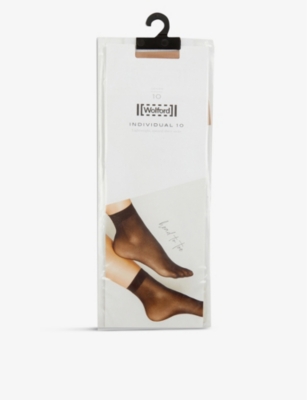 WOLFORD Individual 10 ankle socks Selfridges