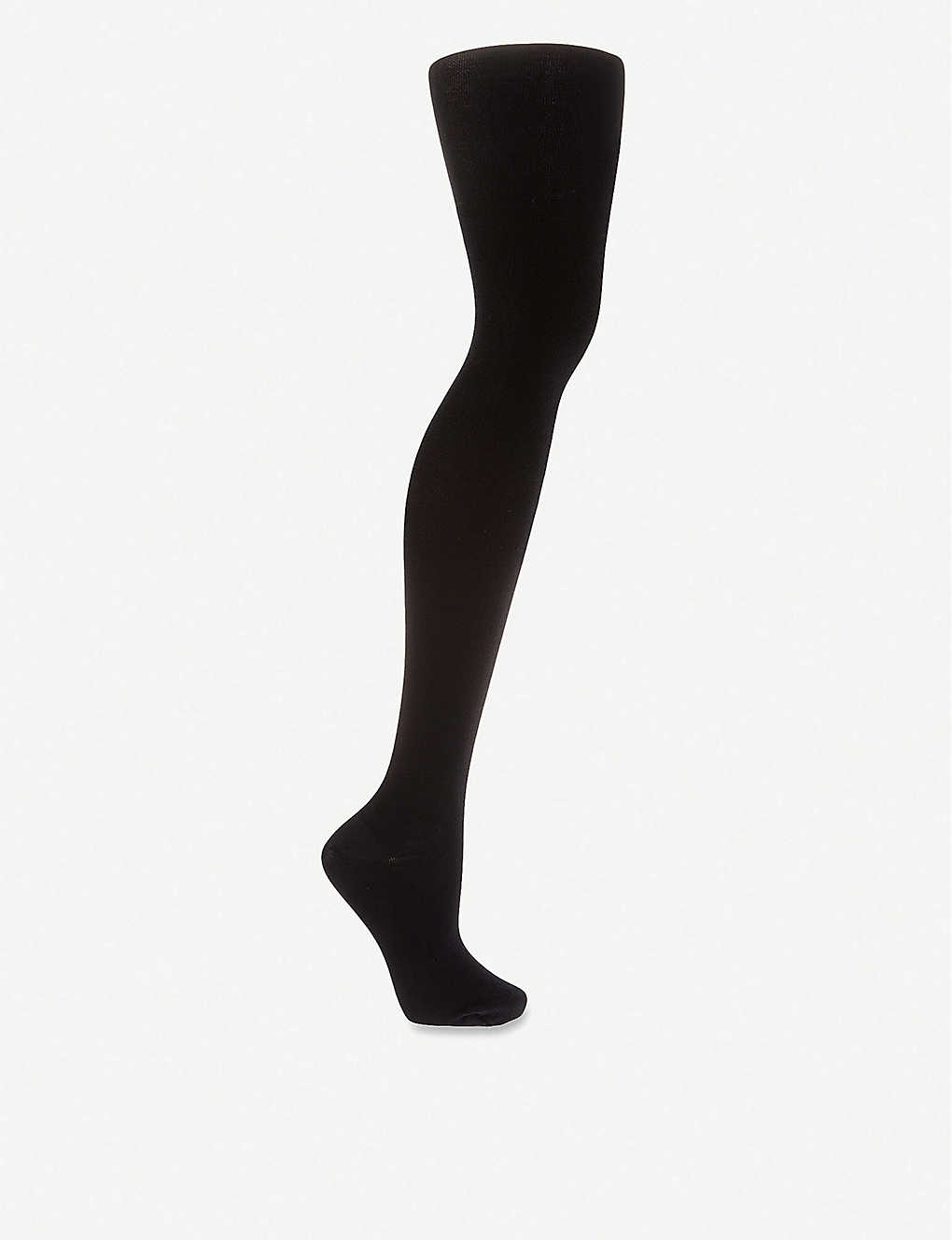 Wolford Womens Black Knitted Tights