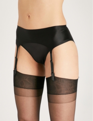 Wolford suspender shop belt